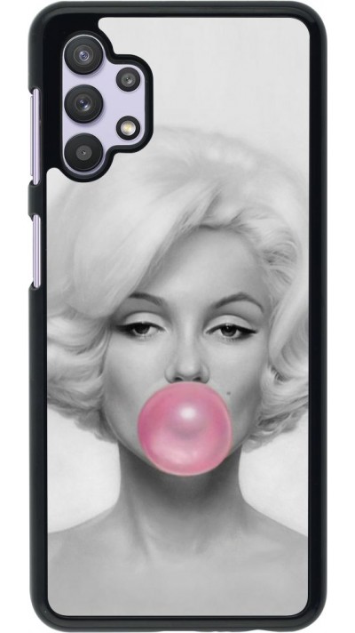 Coque Samsung Galaxy A32 5G - Marilyn Bubble