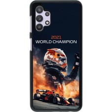 Coque Samsung Galaxy A32 5G - Max Verstappen 2021 World Champion