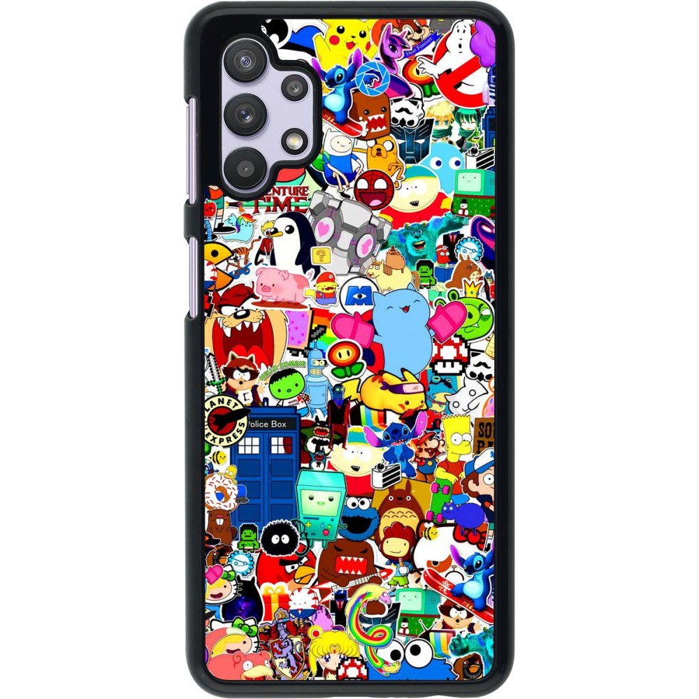 Coque Samsung Galaxy A32 5G - Mixed cartoons