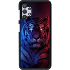 Hülle Samsung Galaxy A32 5G - Tiger Blue Red