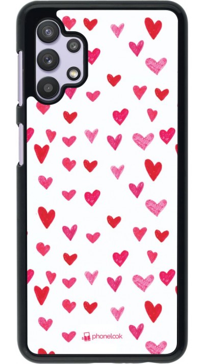 Coque Samsung Galaxy A32 5G - Valentine 2022 Many pink hearts