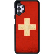 Hülle Samsung Galaxy A32 5G - Vintage Flag SWISS