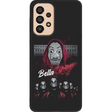 Coque Samsung Galaxy A33 5G - Silicone rigide noir Bella Ciao