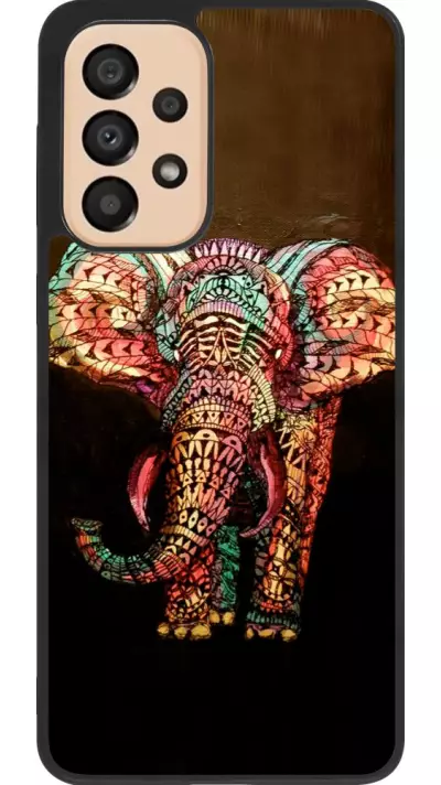 Coque Samsung Galaxy A33 5G - Silicone rigide noir Elephant 02