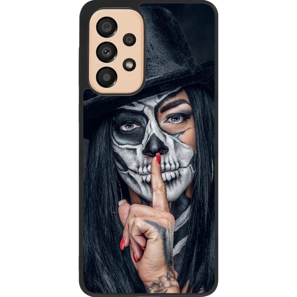 Coque Samsung Galaxy A33 5G - Silicone rigide noir Halloween 18 19