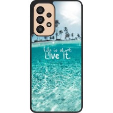 Coque Samsung Galaxy A33 5G - Silicone rigide noir Summer 18 24