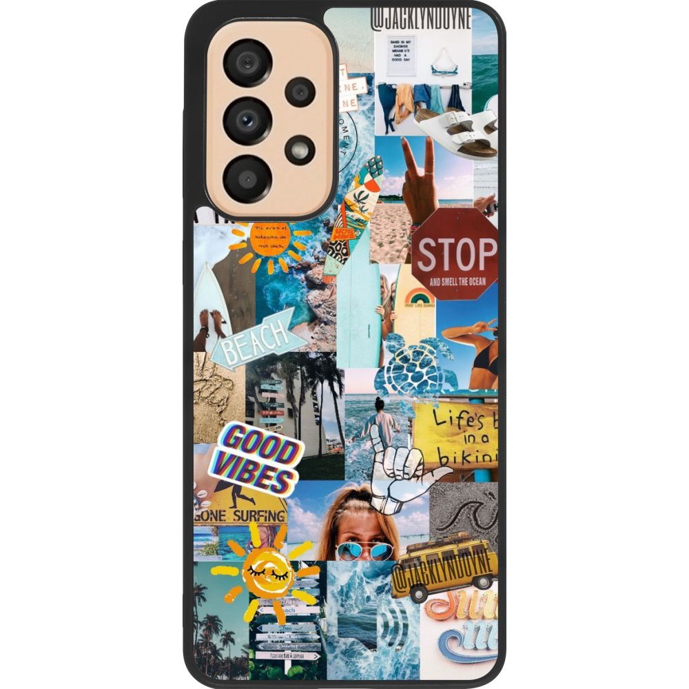 Coque Samsung Galaxy A33 5G - Silicone rigide noir Summer 2021 15