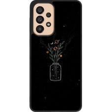 Coque Samsung Galaxy A33 5G - Silicone rigide noir Vase black