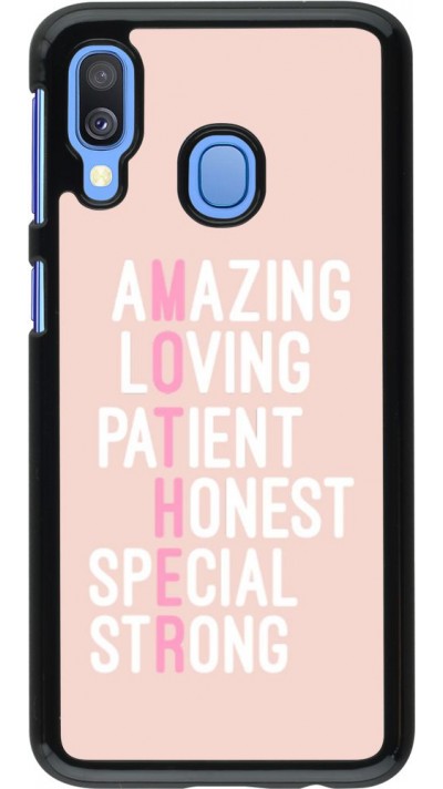 Coque Samsung Galaxy A40 - Amazing Mom 2022