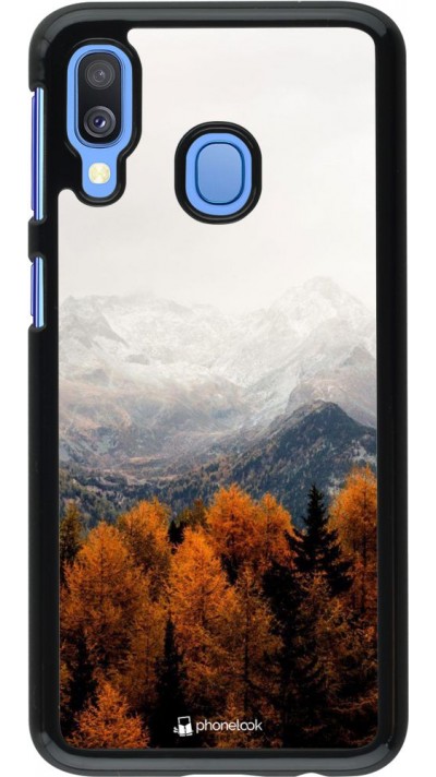 Coque Samsung Galaxy A40 - Autumn 21 Forest Mountain