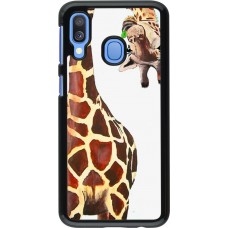 Coque Samsung Galaxy A40 - Giraffe Fit