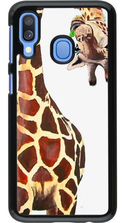 Coque Samsung Galaxy A40 - Giraffe Fit