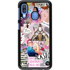 Coque Samsung Galaxy A40 - Girl Power Collage