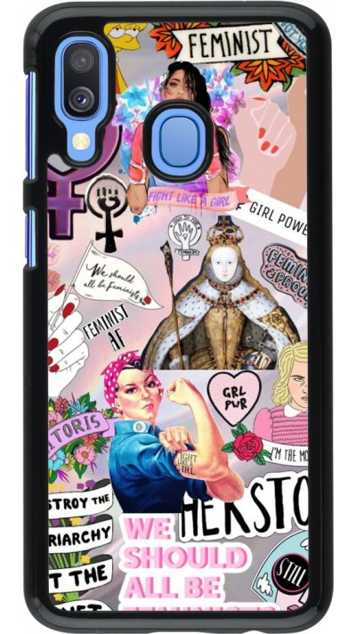 Coque Samsung Galaxy A40 - Girl Power Collage