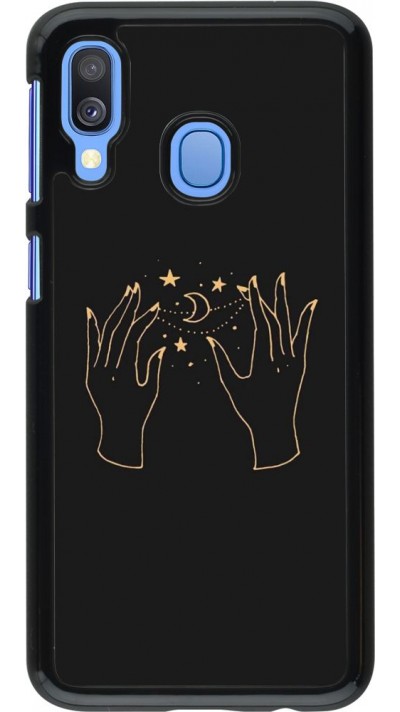 Coque Samsung Galaxy A40 - Grey magic hands