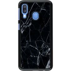 Hülle Samsung Galaxy A40 - Marble Black 01