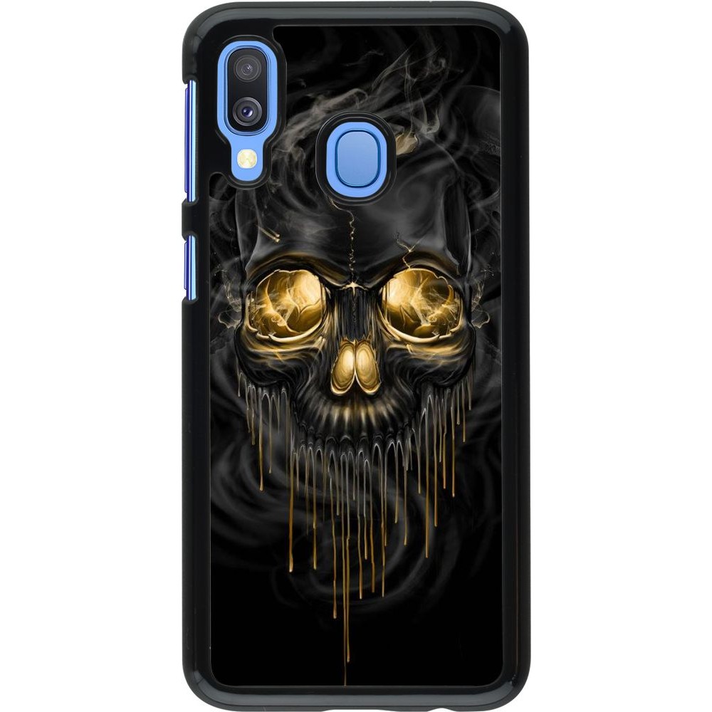 Hülle Samsung Galaxy A40 - Skull 02