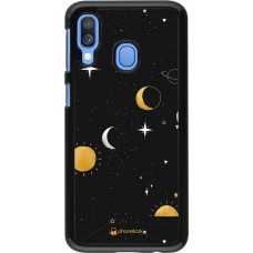 Hülle Samsung Galaxy A40 - Space Vect- Or
