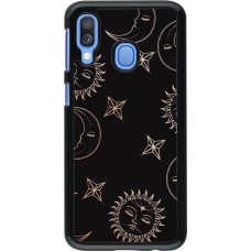 Coque Samsung Galaxy A40 - Suns and Moons