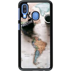 Hülle Samsung Galaxy A40 - Travel 01