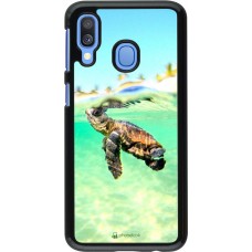 Hülle Samsung Galaxy A40 - Turtle Underwater