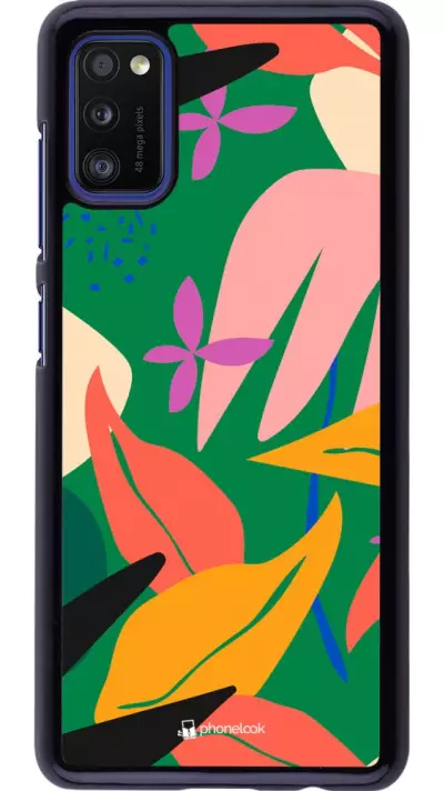 Coque Samsung Galaxy A41 - Abstract Jungle