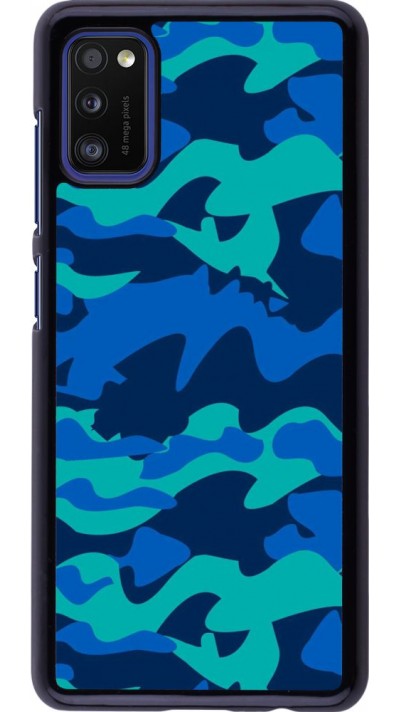 Hülle Samsung Galaxy A41 - Camo Blue