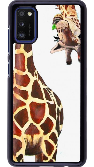 Hülle Samsung Galaxy A41 - Giraffe Fit