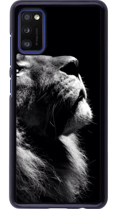Coque Samsung Galaxy A41 - Lion looking up