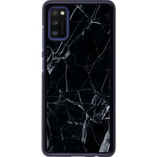 Hülle Samsung Galaxy A41 - Marble Black 01