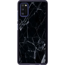 Coque Samsung Galaxy A41 - Marble Black 01