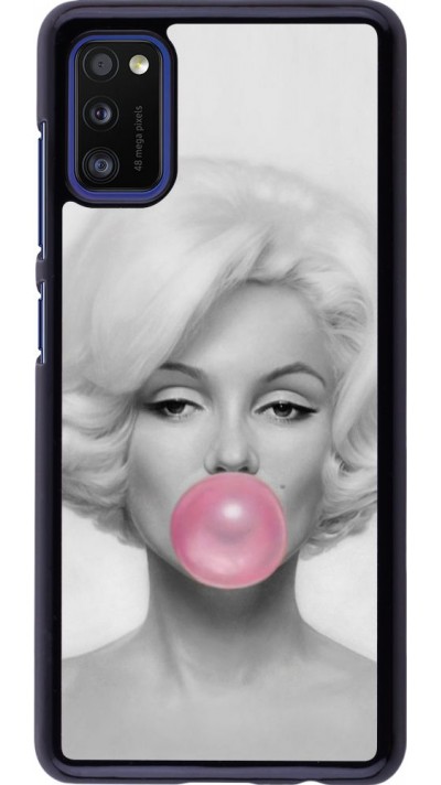 Hülle Samsung Galaxy A41 - Marilyn Bubble