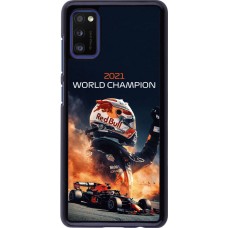 Hülle Samsung Galaxy A41 - Max Verstappen 2021 World Champion