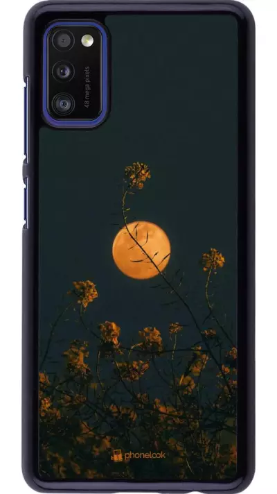 Coque Samsung Galaxy A41 - Moon Flowers