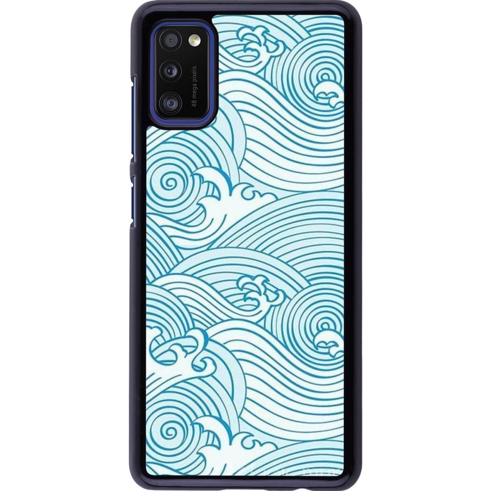 Hülle Samsung Galaxy A41 - Ocean Waves