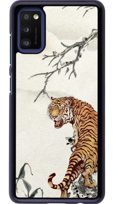 Hülle Samsung Galaxy A41 - Roaring Tiger