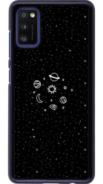 Coque Samsung Galaxy A41 - Space Doodle