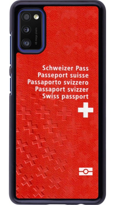 Hülle Samsung Galaxy A41 - Swiss Passport