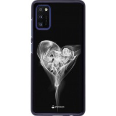 Coque Samsung Galaxy A41 - Valentine 2022 Black Smoke
