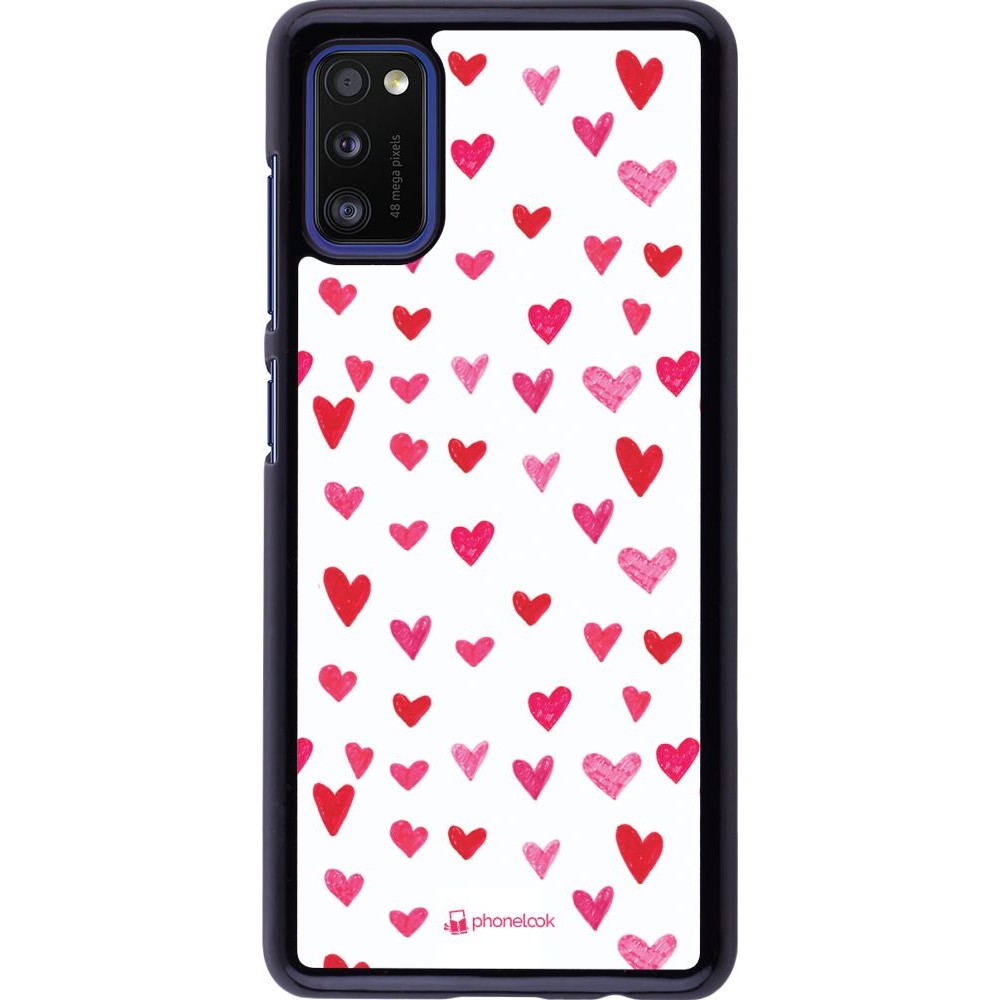 Hülle Samsung Galaxy A41 - Valentine 2022 Many pink hearts