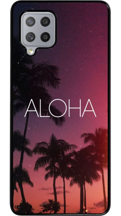 Hülle Samsung Galaxy A42 5G - Aloha Sunset Palms