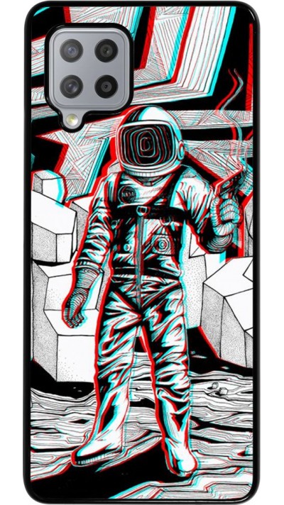 Coque Samsung Galaxy A42 5G - Anaglyph Astronaut