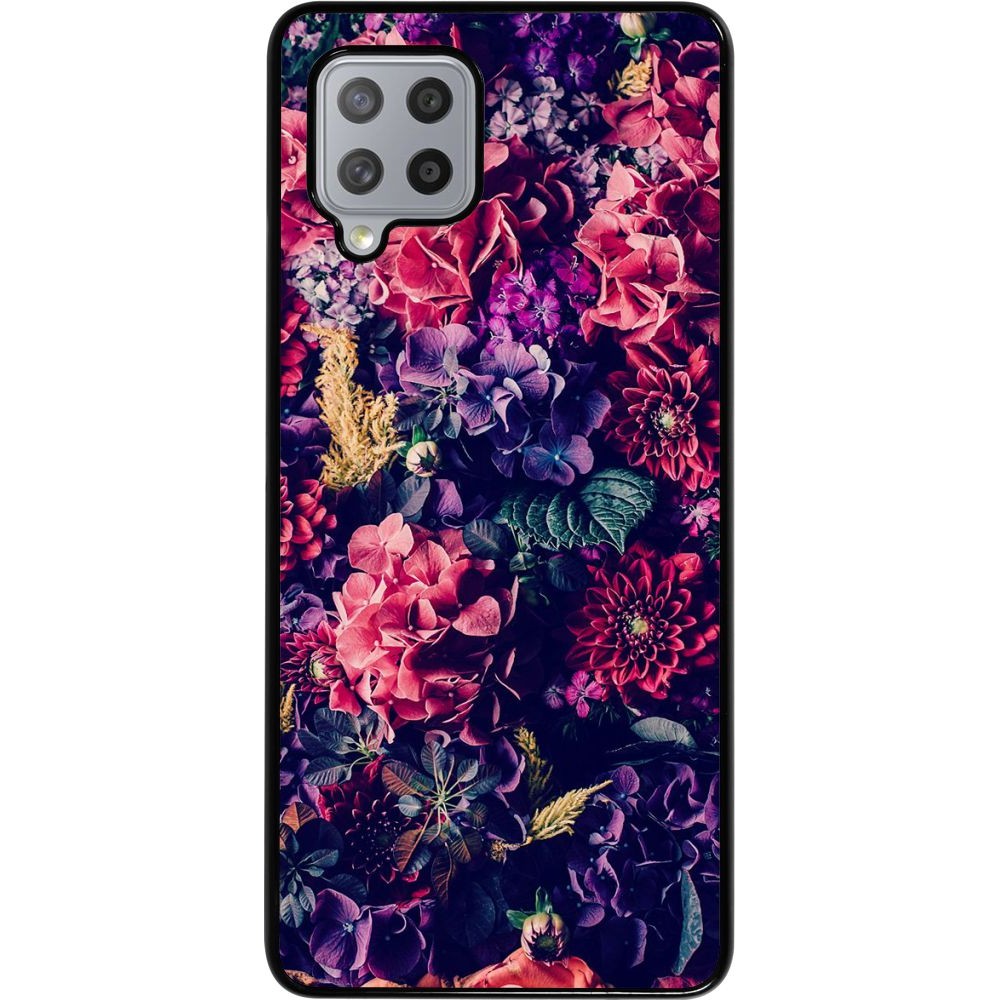 Coque Samsung Galaxy A42 5G - Flowers Dark