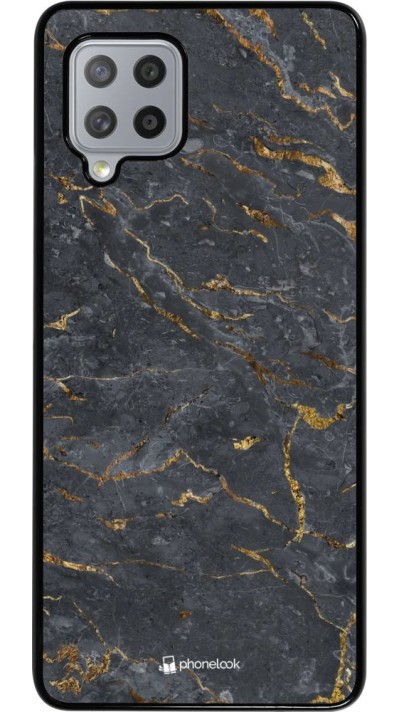 Coque Samsung Galaxy A42 5G - Grey Gold Marble