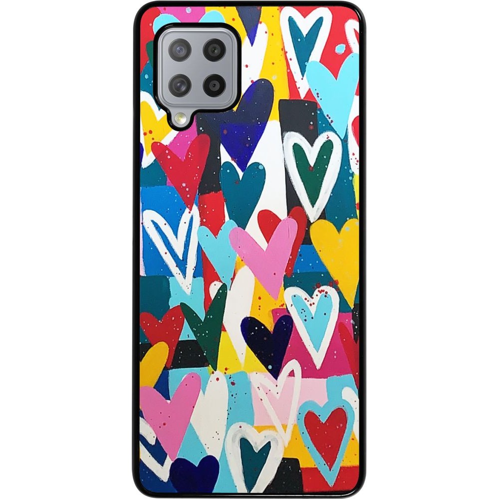 Coque Samsung Galaxy A42 5G - Joyful Hearts