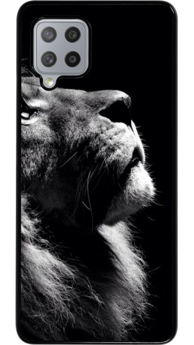 Coque Samsung Galaxy A42 5G - Lion looking up