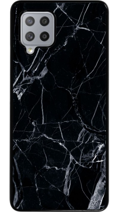 Coque Samsung Galaxy A42 5G - Marble Black 01