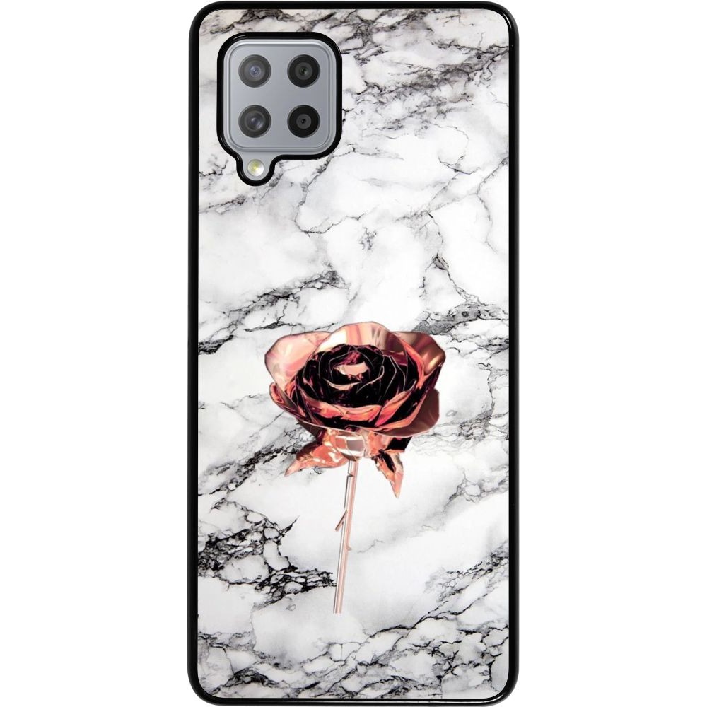 Hülle Samsung Galaxy A42 5G - Marble Rose Gold