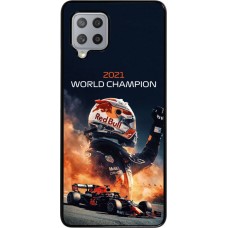 Hülle Samsung Galaxy A42 5G - Max Verstappen 2021 World Champion