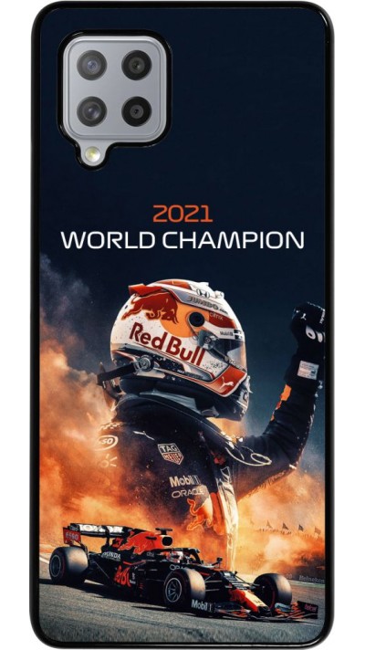 Hülle Samsung Galaxy A42 5G - Max Verstappen 2021 World Champion